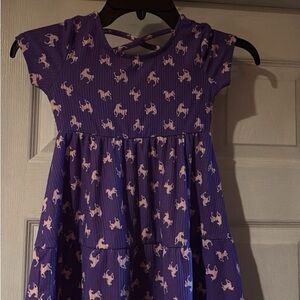 Wonder Nation Purple Dress with Unicorns